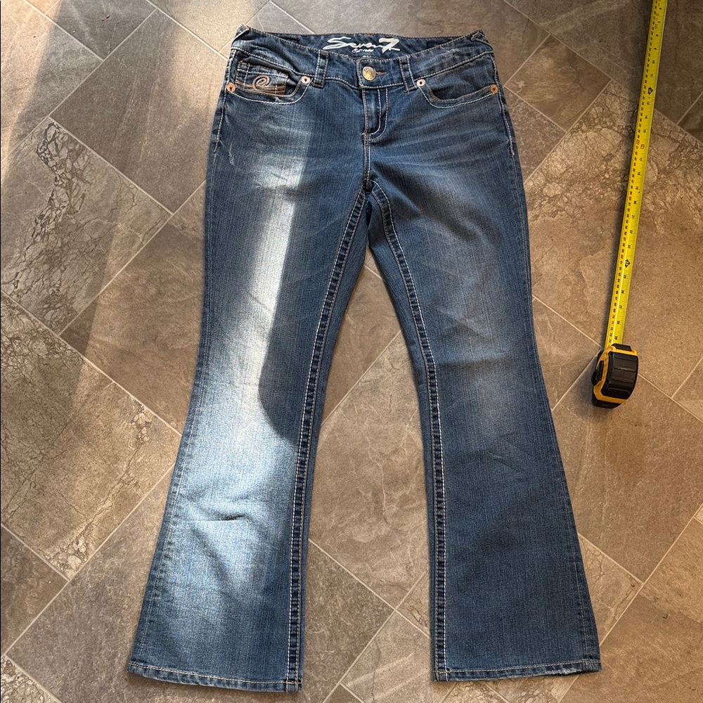 Y2K Seven 7 boot cut size 8 denim western Women's Bluebootcut  Jeans